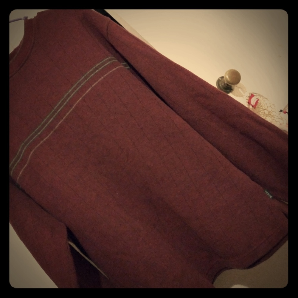 A nice long sleeve mens pull over dress shirt